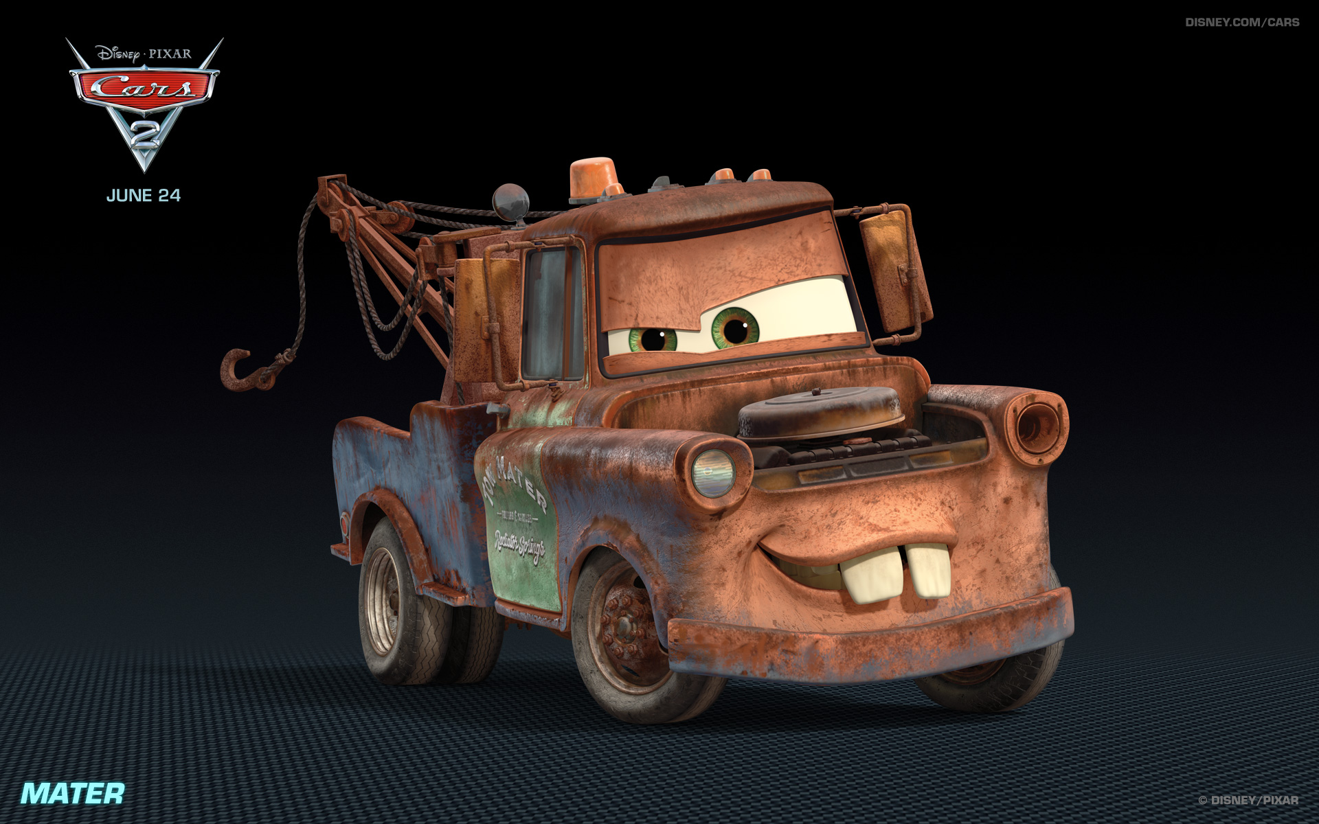 Pixar Cars 2 mater_1920x1200