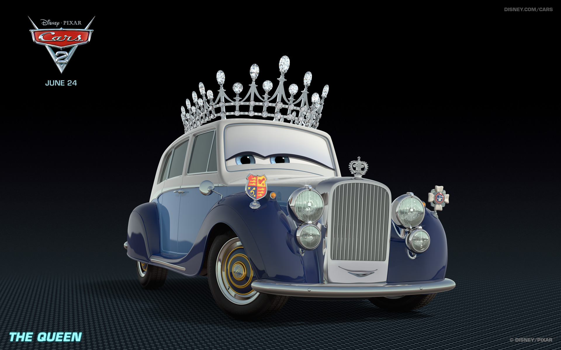 Pixar Cars 2 queen_1920x1200