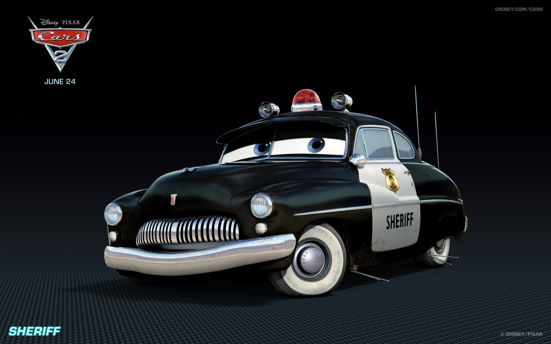 pixar cars 2 sheriff_1920x1200
